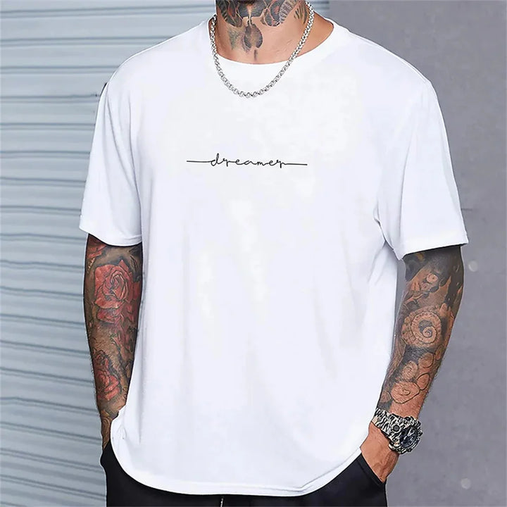 T-shirt Everyday Casual Loose Short Sleeve