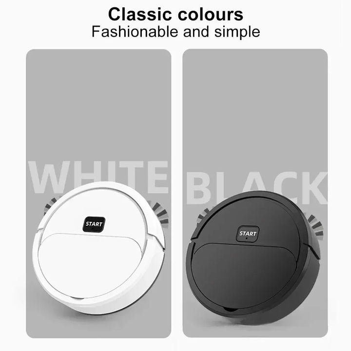 Automatic Portable Mini Home Floor Robotic Vacuum Cleaner USB Rechargeable