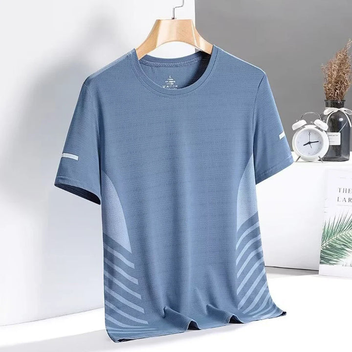 Cool Ice Silk T-shirts Quick Dry