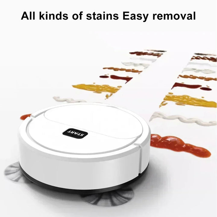 Automatic Portable Mini Home Floor Robotic Vacuum Cleaner USB Rechargeable