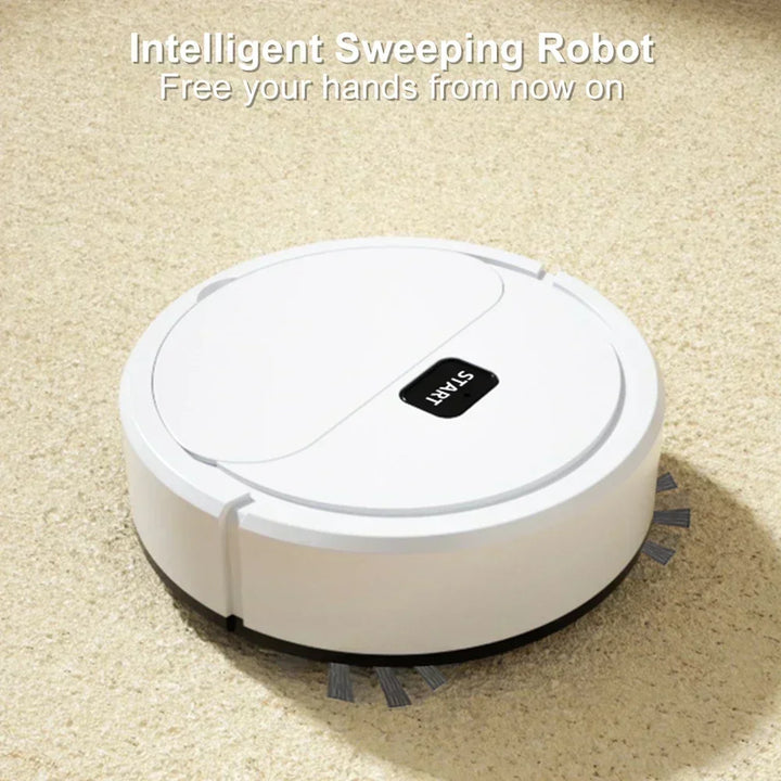 Automatic Portable Mini Home Floor Robotic Vacuum Cleaner USB Rechargeable