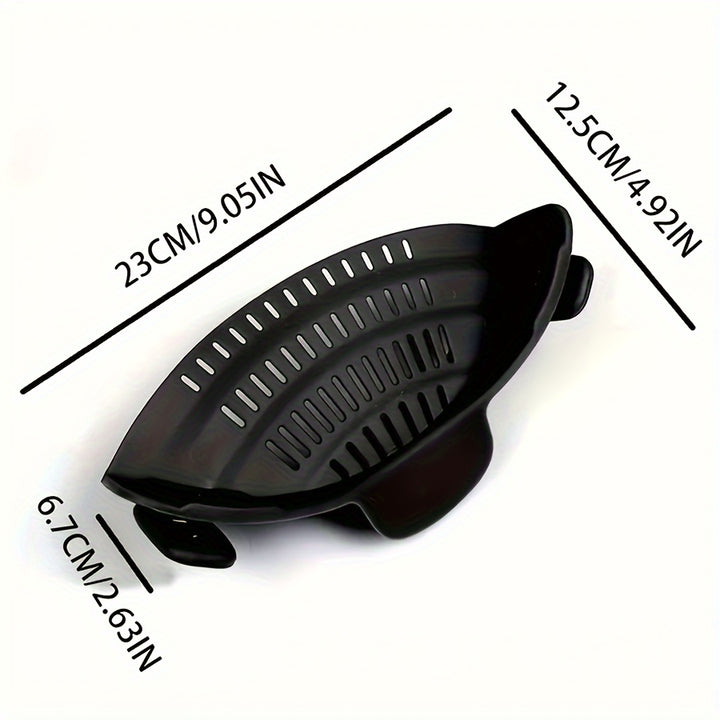 Adjustable Silicone Clip-On Strainer